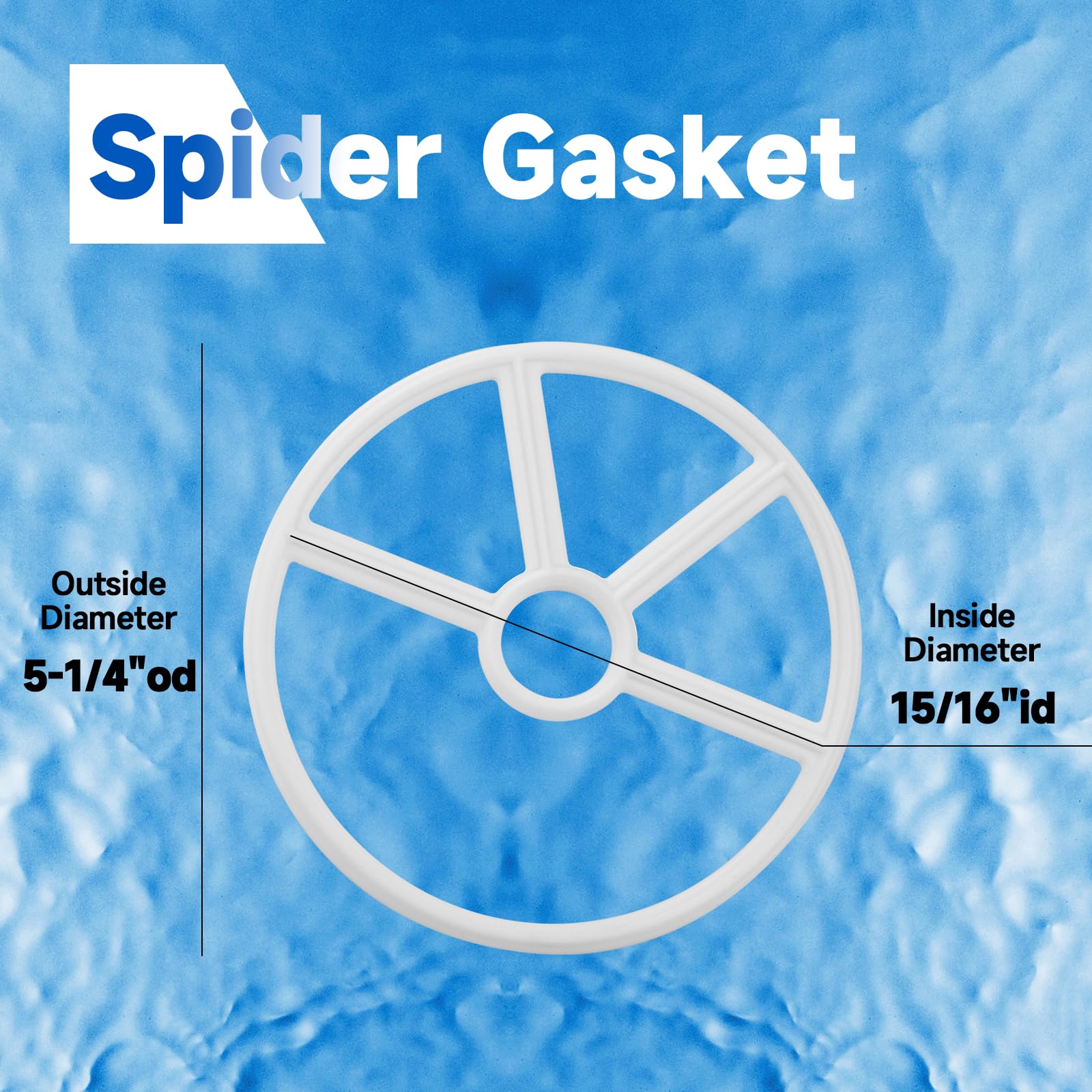 Amazon.com: Pokin 711-1910 Spider Diverter Gasket, fit for